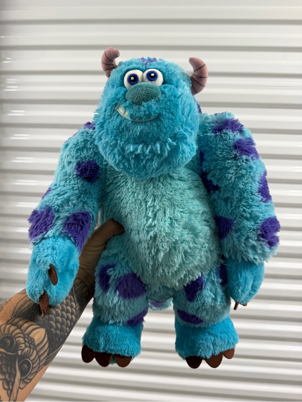 Disney Pixar Monsters Inc Sulley Plush Blue Purple Stuffed Animal Large Sullivan